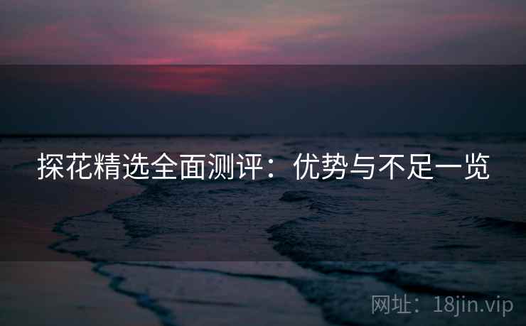探花精选全面测评:优势与不足一览 探花精选全面测评:优势与不足一览