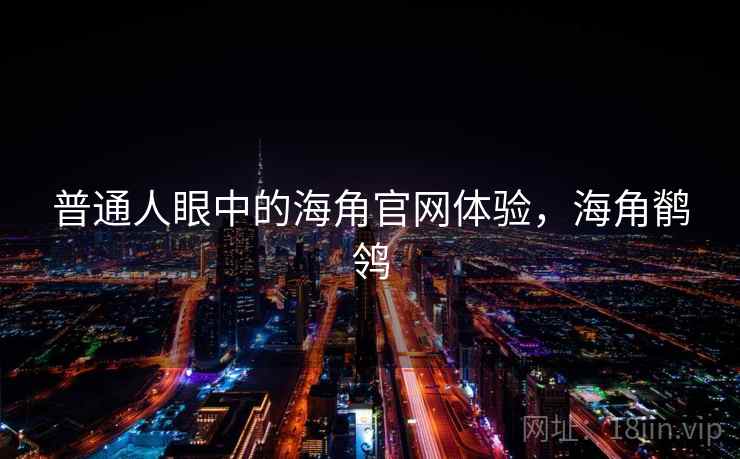 普通人眼中的海角官网体验，海角鹡鸰