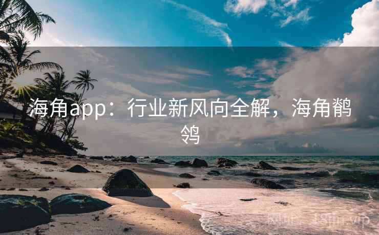 海角app：行业新风向全解，海角鹡鸰