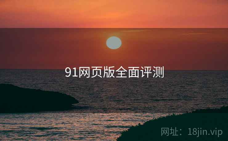 91网页版全面评测 91网页版全面评测